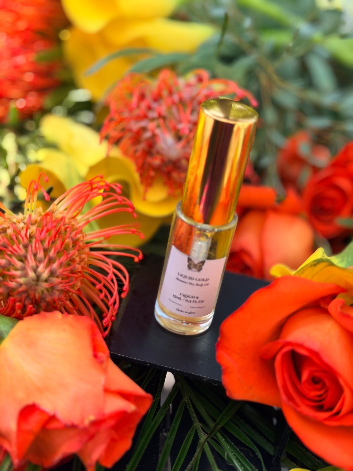 Liquid Gold · Shimmer Dry Body Oil