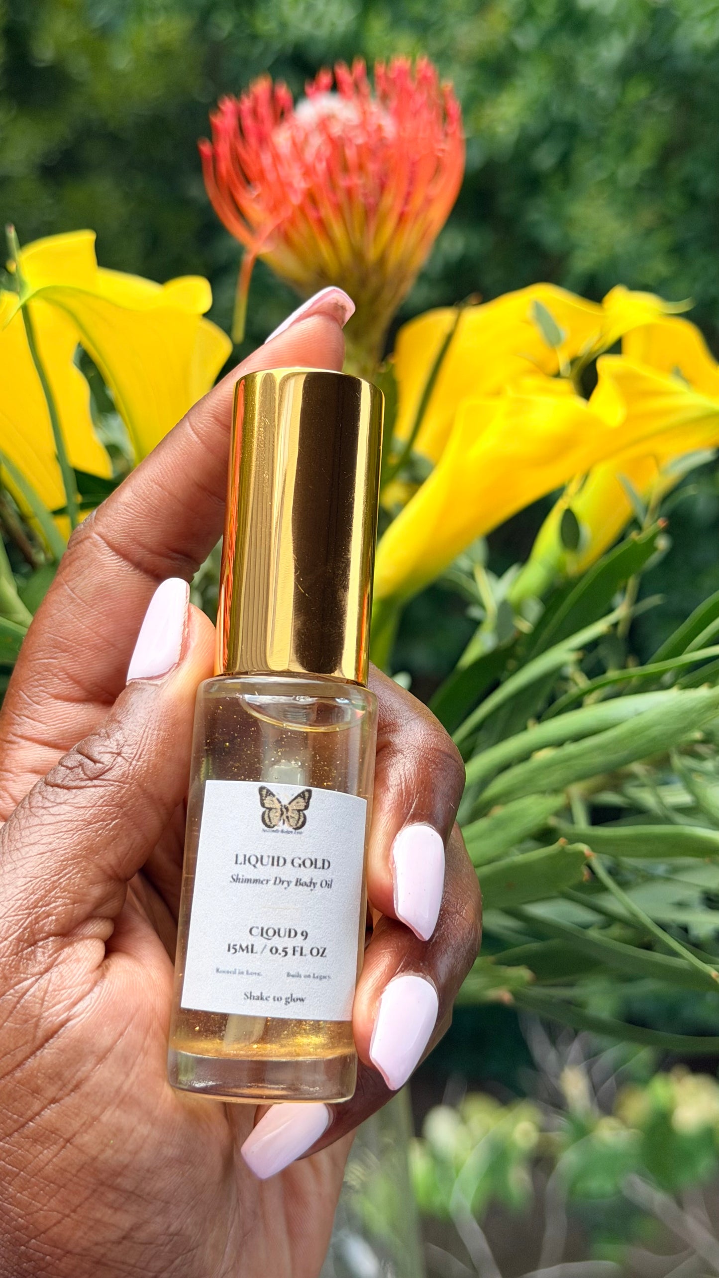 Liquid Gold · Shimmer Dry Body Oil