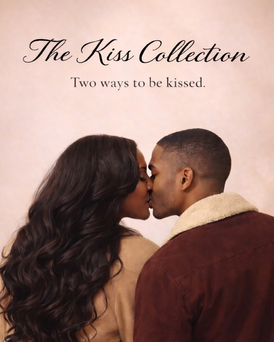 Couple about to kiss with 'The Kiss Collection' text above them.